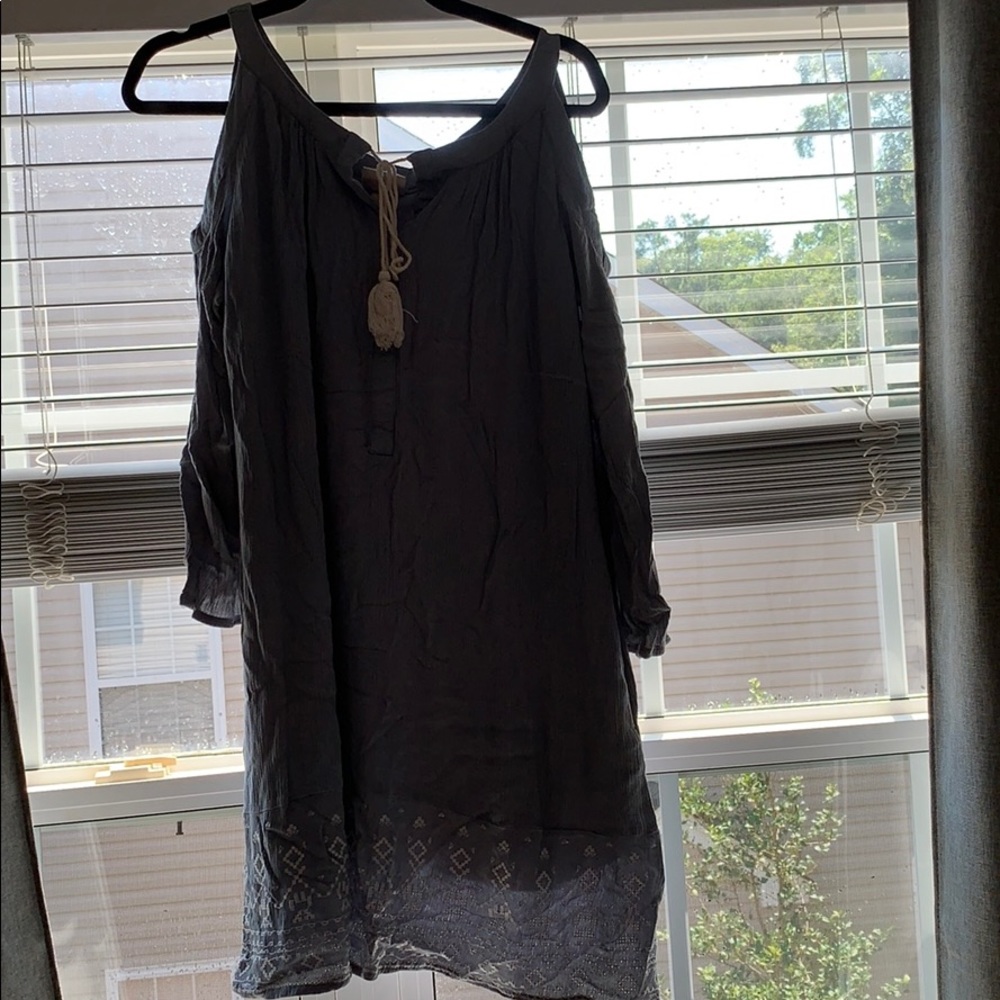 Heavy Weight Blue Dress